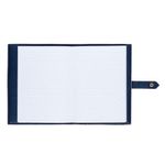 Carti si Birotica - Papetarie - Agende si calendare - Agende si carnete - Carnet notite a5, make your mark, 80 file, liniat, coperta pu, inchidere cu buton, roz-auriu - Infinity.ro