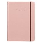 Carti si Birotica - Papetarie - Agende si calendare - Agende si carnete - Carnet notite, a5, coperta moale, roz, 100 file, elastic - Infinity.ro