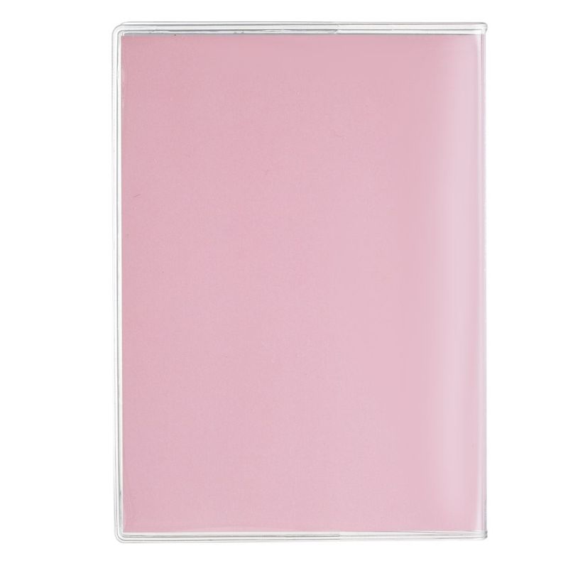 Carti si Birotica - Papetarie - Agende si calendare - Agende si carnete - Carnet notite a6, model rainbow, multicolor, 60 file, coperta plastic transparent - Infinity.ro