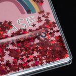 Carti si Birotica - Papetarie - Agende si calendare - Agende si carnete - Carnet notite a6, model rainbow, multicolor, 60 file, coperta plastic transparent - Infinity.ro