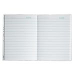 Carti si Birotica - Papetarie - Agende si calendare - Agende si carnete - Carnet notite a6, model rainbow, multicolor, 60 file, coperta plastic transparent - Infinity.ro