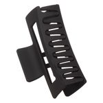 Fashion, accesorii si bijuterii - Femei - Accesorii femei - Accesorii pentru par femei - Clama par femei, model mat, culoare negru, dimensiuni 8.5 x 4.3 cm, plastic - Infinity.ro