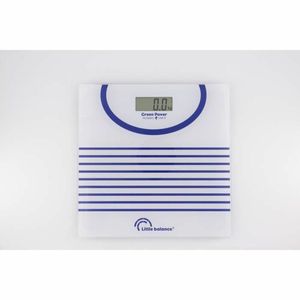 Cantar Digital de Baie Little Balance 8655 Albastru/Alb 180 kg