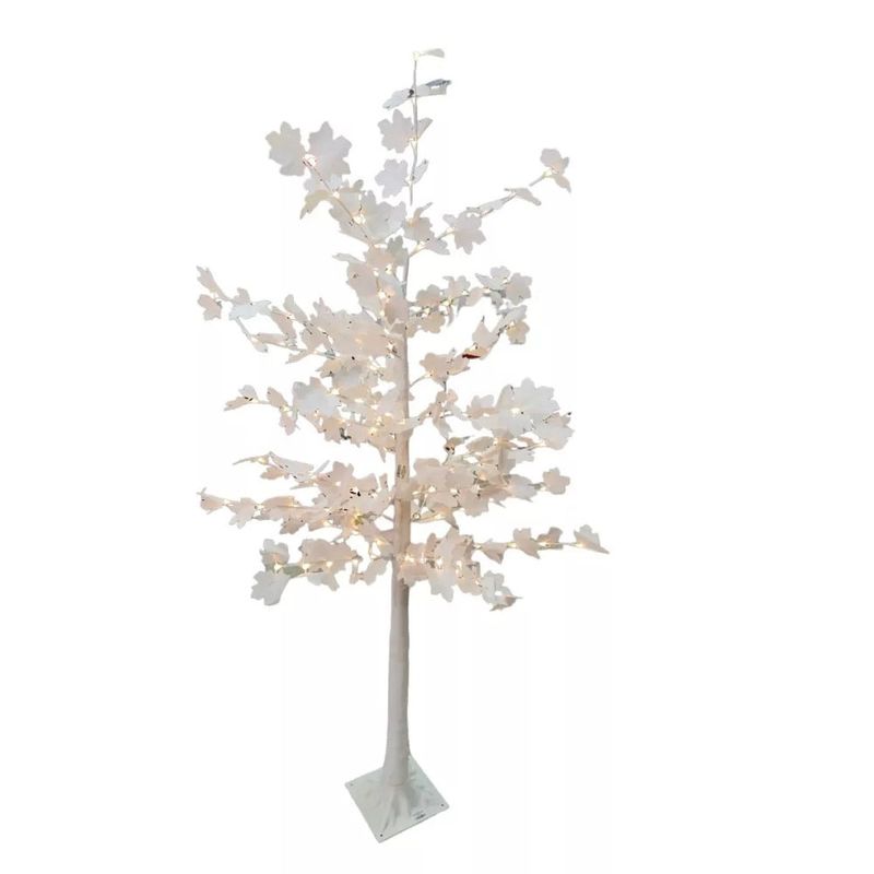 Casa si Gradina - Decoratiuni - Decoratiuni de sezon - Copac Decorativ Iluminat cu 128 LED-uri, 170 cm Inaltima, Lumina Calda/Rece, Multicolora, multicolor-75 - Infinity.ro