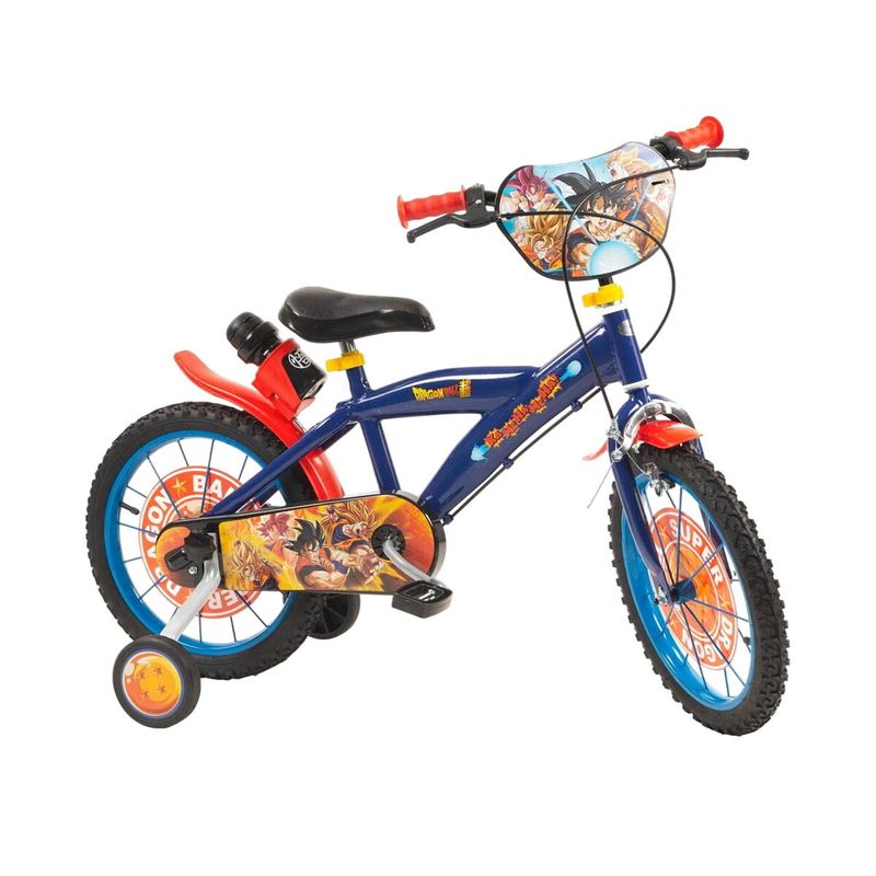 Sport si Outdoor/Ciclism/Accesorii pentru biciclete/Accesorii biciclete copii - Bicicleta pentru copii Toimsa Dragon Ball 16" - Infinity.ro