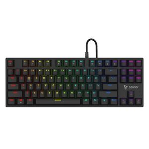 Tastatura Savio TEMPEST X2 BLUE Negru QWERTY