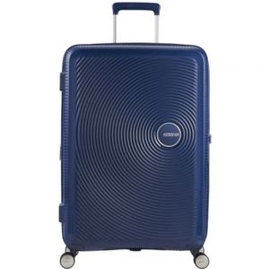Valiza mijlocie American Tourister SoundBox Spinner Albastru 81 L 67 x 46,5 x 29 cm
