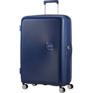 Valiza mare American Tourister SoundBox Spinner Albastru 110 L 77 x 51,5 x 32,5 cm