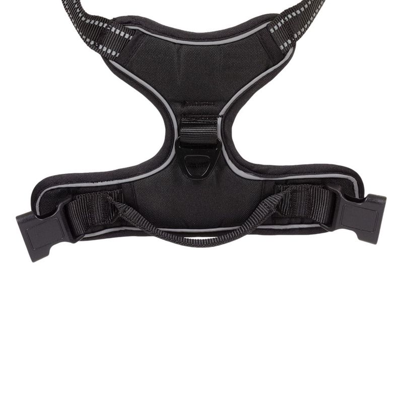 Petshop - Accesorii petshop - Zgarzi, lese si hamuri - Hamuri - Ham caine, deluxe, marime xl, negru - Infinity.ro