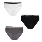 Fashion, accesorii si bijuterii - Copii - Lenjerie si pijamale copii - Lenjerie intima copii - Set chilotei copii, 3 bucati, bumbac ribbed, multicolor, elastic „forever awesome” - Infinity.ro