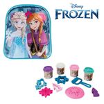Carti si Birotica - Rechizite - Plastilina - Plastilina set disney frozen, 4 recipiente, 5 accesorii, capacitate 200g, multicolor - Infinity.ro