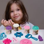 Carti si Birotica - Rechizite - Plastilina - Plastilina set disney frozen, 4 recipiente, 5 accesorii, capacitate 200g, multicolor - Infinity.ro