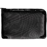 Fashion, accesorii si bijuterii - Femei - Accesorii femei - Portofele femei - Portofel mesh, 19 x 13cm, negru, pvc - Infinity.ro