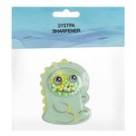 Carti si Birotica - Birotica - Instrumente de scris - Accesorii instrumente de scris - Ascutitoare dubla, dinozaur verde, 4.5 x 2 x 6cm, plastic - Infinity.ro