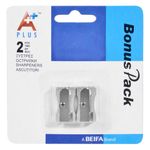 Carti si Birotica - Birotica - Instrumente de scris - Accesorii instrumente de scris - Ascutitoare metalica, a plus, set 2 bucati, argintiu - Infinity.ro