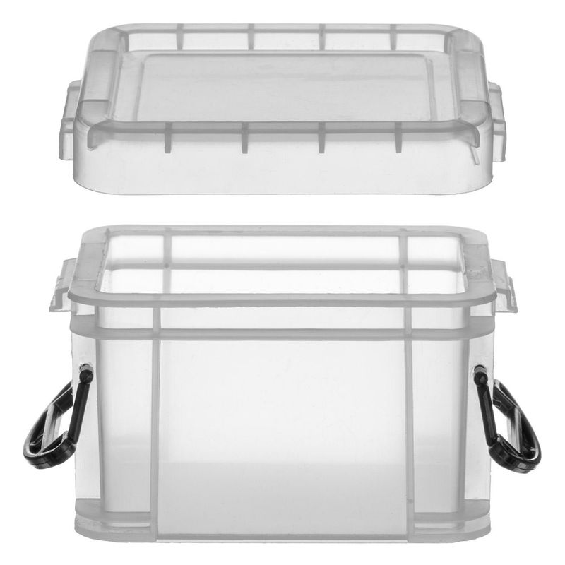 Casa si Gradina - Mobilier - Organizare si depozitare - Cutii depozitare - Set cutii organizare, 12 bucati, pp, translucid, 21 x 6.5 x 22cm - Infinity.ro