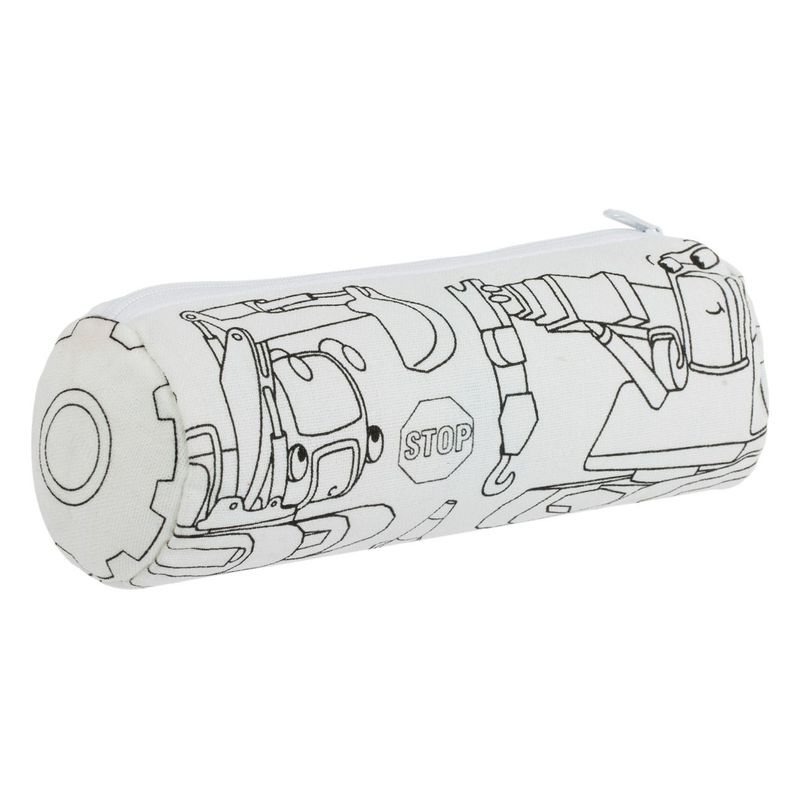 Carti si Birotica - Rechizite - Penare - Set creativ penar, model vehicule de constructie, dimensiuni 7 x 21cm, multicolor - Infinity.ro