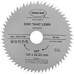 Casa si Gradina - Constructii - Scule electrice si accesorii - Accesorii polizare si slefuire - Disc taiat lemn 125 x 22.23 mm - 60 t, DSH 271618 - Infinity.ro