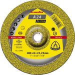 Casa si Gradina - Constructii - Scule electrice si accesorii - Accesorii polizare si slefuire - Discuri polizare A 24 EX 125x6 x22.23mm cu centru depresat Klingspor 188466 - Infinity.ro