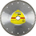 Casa si Gradina - Constructii - Scule electrice si accesorii - Accesorii polizare si slefuire - Disc diamantat de debitare DT 300 UT 230x2.5x22.23mm 2.5x7mm, margine turbo continua, Klingspor 325356 - Infinity.ro