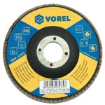 Casa si Gradina - Constructii - Scule electrice si accesorii - Accesorii polizare si slefuire - Disc lamelar abraziv P60 115 mm Vorel 07975 - Infinity.ro