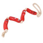 Petshop - Accesorii petshop - Jucarii animale - Jucarii interactive animale - Jucarie caini, sfoara cu carnati, lungime 65cm, multicolor - Infinity.ro