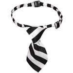 Petshop - Articole imbracaminte - Alte accesorii imbracaminte - Accesoriu animale, cravata, alb-negru, material sintetic - Infinity.ro