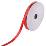 Carti si Birotica - Birotica - Articole ambalare - Panglica satinata, 15m x 1cm, nailon, culoare rosie - Infinity.ro