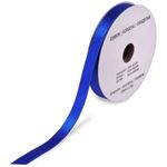 Market - Cadouri - Pungi cadou si accesorii - Panglica satinata, nailon, dimensiune 15m x 1cm, culoare albastru - Infinity.ro