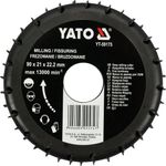 Casa si Gradina - Constructii - Scule electrice si accesorii - Accesorii pentru frezare - Freza raspel 90 x 21 x 22.2 mm Yato YT-59175 - Infinity.ro