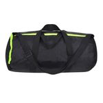 Sport si Outdoor - Echipament Sportiv - Accesorii echipament sportiv - Genti si borsete fitness - Geanta sport, model negru, fermoar fluo galben,  48 x 25 x 35 cm, material poliester, buzunar pantofi, curea reglabila - Infinity.ro