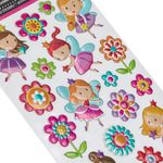 Casa si Gradina - Decoratiuni - Stickere decorative - Set autocolante decorative, 17 bucati, multicolor, zane, flori - Infinity.ro