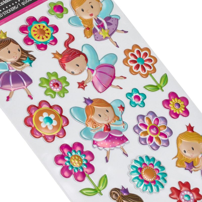 Casa si Gradina - Decoratiuni - Stickere decorative - Set autocolante decorative, 17 bucati, multicolor, zane, flori - Infinity.ro