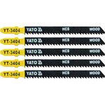 Casa si Gradina - Constructii - Scule electrice si accesorii - Accesorii fierastraie electrice - Set lame fierastrau pendular 5 bucati 10 tpi Yato YT-3404 - Infinity.ro