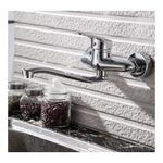 Casa si Gradina - Sanitare - Lavoar baie si accesorii - Baterii sanitare - Baterie perete teava lunga, Korman TL PM025 - Infinity.ro