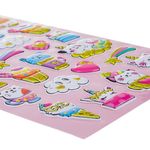 Casa si Gradina - Decoratiuni - Stickere decorative - Set autocolante decorative, 3d, multicolor, pisici si unicorni, 24 bucati - Infinity.ro