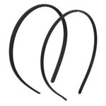 Fashion, accesorii si bijuterii - Femei - Accesorii femei - Accesorii pentru par femei - Set coronite par femei, negru mat, 2 bucati - Infinity.ro