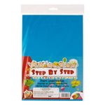 Carti si Birotica - Papetarie - Hartie si topuri - Hartie color si creponata - Set hartie canson, step by step, a4, 150gsm, rosu/albastru, 8 bucati - Infinity.ro