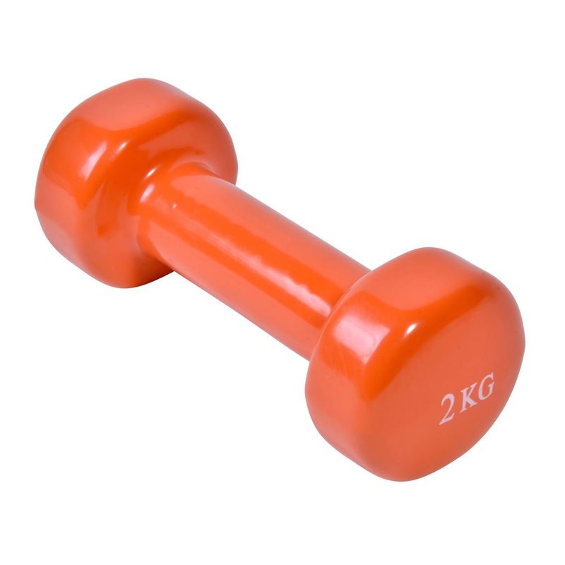 Sport si Outdoor - Fitness - Greutati si echipament - Greutati - Greutati fitness, model 2kg, portocaliu - Infinity.ro