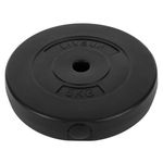 Sport si Outdoor/Fitness/Greutati si echipament/Greutati - Greutate gantere, 5kg, plastic, diametru 25cm, grosime 5cm - Infinity.ro
