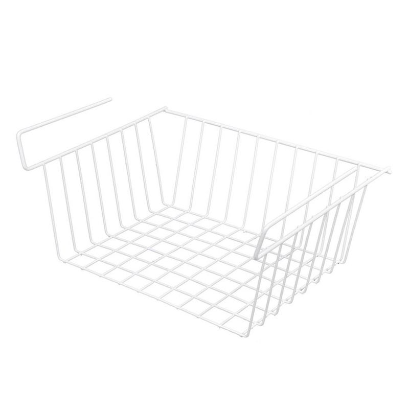 Casa si Gradina - Mobilier - Biblioteci si rafturi - Rafturi - Raft metalic suspendabil, alb, 32 x 26 x 15cm - Infinity.ro