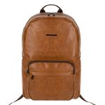 Laptop, Telefoane si Tablete - Laptopuri si accesorii - Accesorii Laptop - Genti laptop - Rucsac pu, model exclusivo, culoare maro, compartiment laptop, dimensiuni 30x 13 x 46cm - Infinity.ro