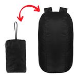 Sport si Outdoor - Articole de voiaj - Rucsacuri - Rucsac pliabil, capacitate 10l, negru - Infinity.ro