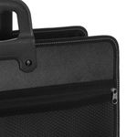 Carti si Birotica - Birotica - Accesorii de birou - Mape si dosare - Servieta documente, fara brand, negru, 39 x 3 x 32cm, 5 compartimente, manere scurte - Infinity.ro