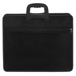 Carti si Birotica - Birotica - Accesorii de birou - Mape si dosare - Servieta documente, fara brand, negru, 39 x 3 x 32cm, 5 compartimente, manere scurte - Infinity.ro