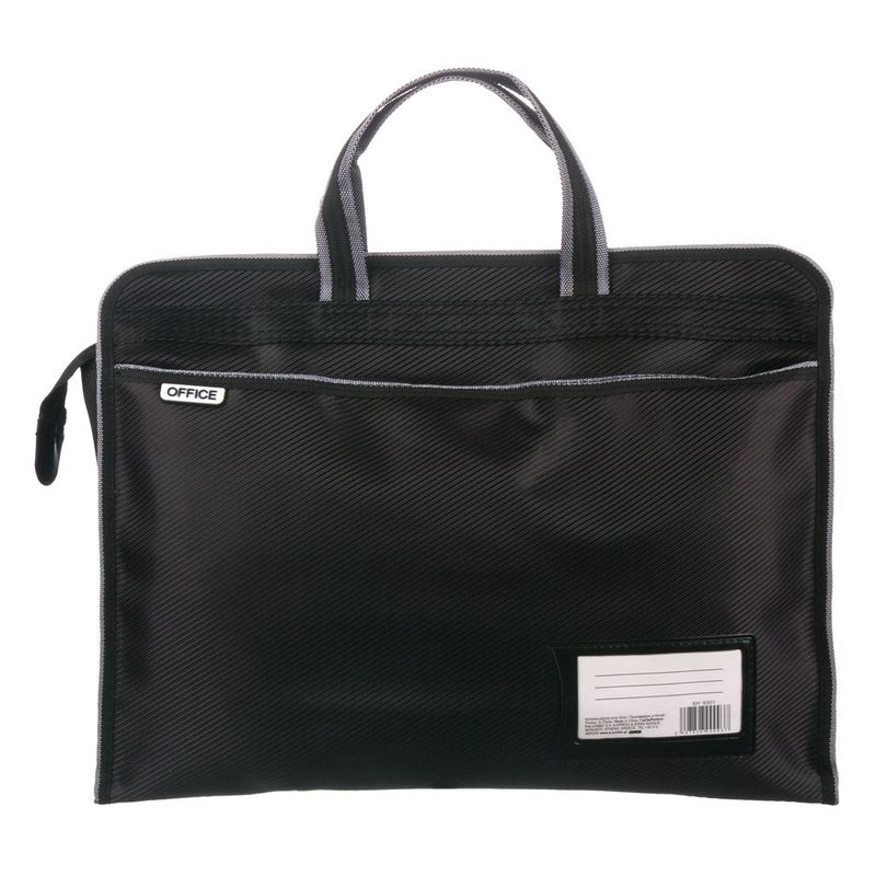 Carti si Birotica - Birotica - Accesorii de birou - Mape si dosare - Servieta documente, model office, compartimente multiple, negru, dimensiuni 39 x 10x 30cm - Infinity.ro