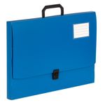 Carti si Birotica - Birotica - Accesorii de birou - Mape si dosare - Servieta documente, albastru, 45 x 3 x 31.5cm, plastic - Infinity.ro