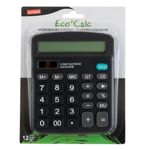 Carti si Birotica - Birotica - Aparatura de birou - Calculatoare de birou - Calculator urban, 12 cifre, ecran lcd, negru, 12 x 14.5 x 4cm, functionare cu baterie aa (inclusa) - Infinity.ro