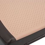 Casa si Gradina - Mobilier - Scaune si fotolii - Tabureti - Taburet plastic, 30x 21 x 21cm, culoare maro/bej, greutate maxima 80kg - Infinity.ro