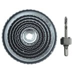Casa si Gradina - Constructii - Scule electrice si accesorii - Accesorii pentru frezare - Set freze pentru scos cepuri de lemn 38 - 127 mm Vorel 22572 - Infinity.ro